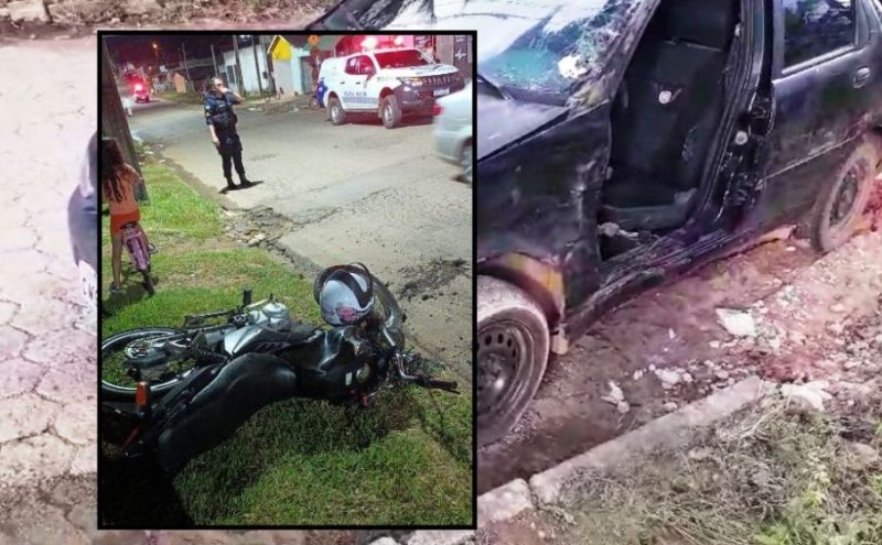 Jovem atropelada por carro em Ouro Preto tem antebraço amputado; autor do acidente é identificado